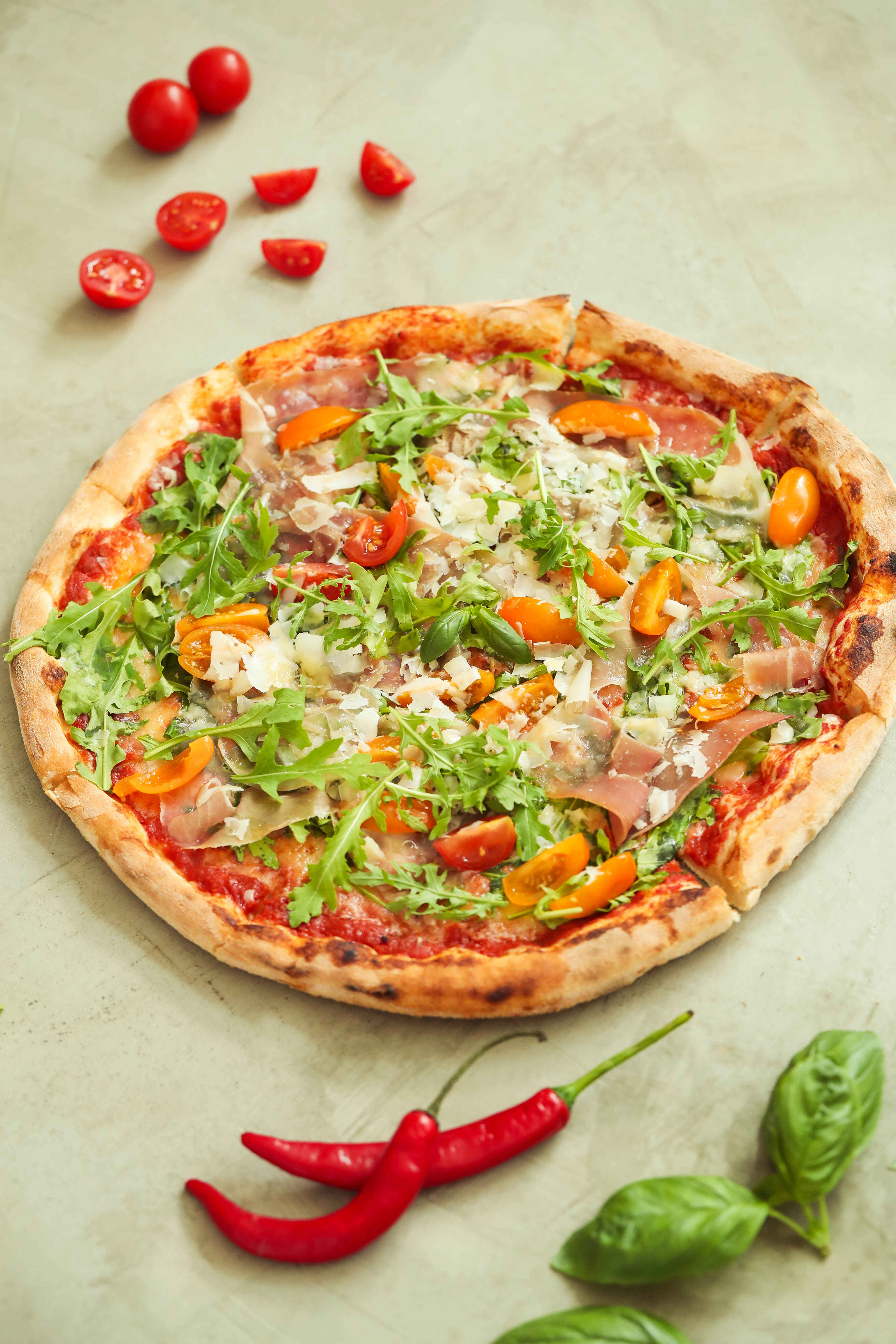 5. Salat Pizza